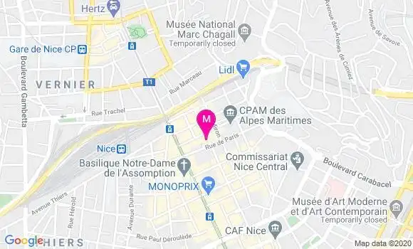 Localisation Dr Antoine Dignac