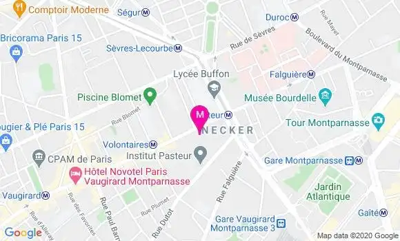 Localisation Dr Camille Furge