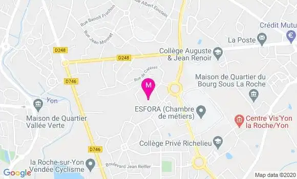 Localisation Dr Patrick Le Bougeant