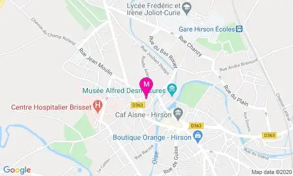 Localisation Dr Julien Grenier