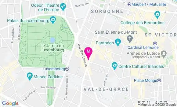 Localisation Dr Sarah Bonnaire Petrover