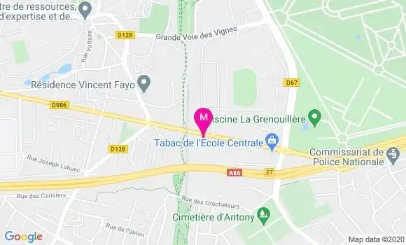 Localisation Dr Sabrina Hamchaoui
