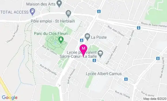 Localisation Dr Crina Pintea