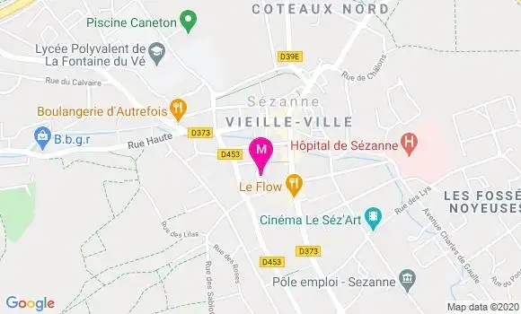 Localisation Dr Aurore Pedurand