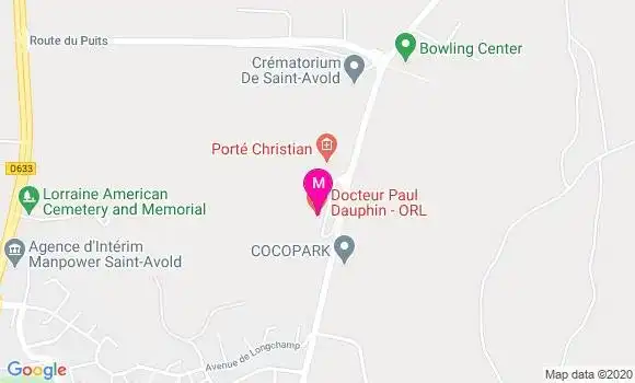 Localisation Dr Thibaut Muller