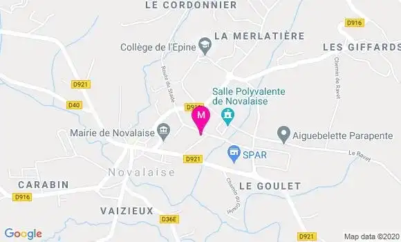 Localisation Dr Laurence Lagoutte