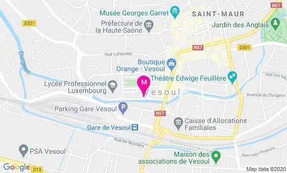 Localisation Dr Edith Groshens Laporte