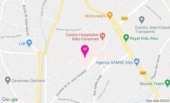 Localisation Dr Adil Talic