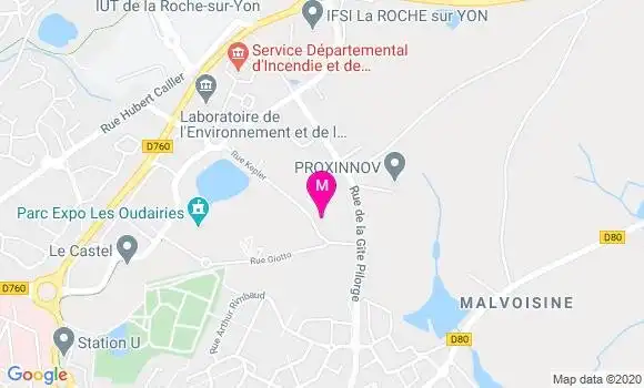 Localisation Dr Xavier Thomas