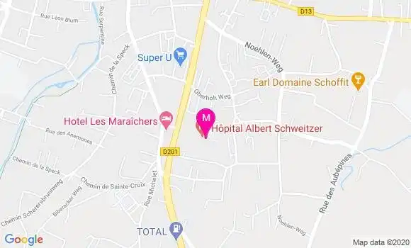 Localisation Dr Amine Matari