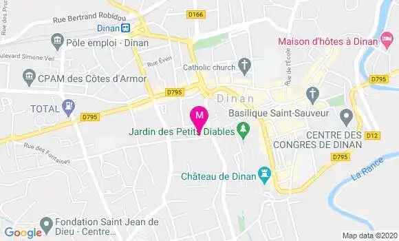 Localisation Dr Jean Baptiste Rabec