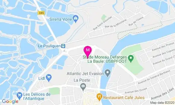 Localisation Dr Clemence Le Meillour
