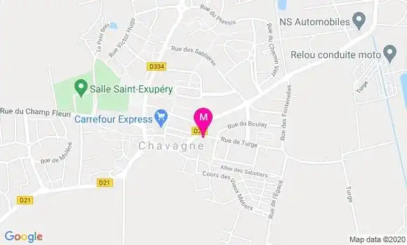 Localisation Dr Charlotte Morin