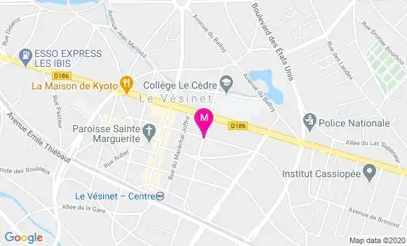 Localisation Dr Philippe Budor