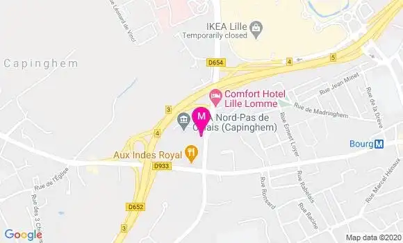 Localisation Dr Sarah Paille