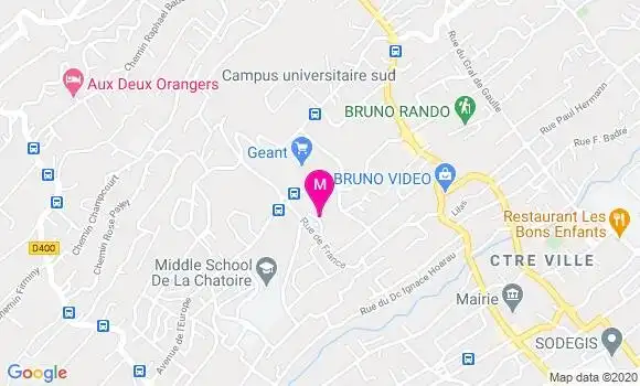 Localisation Dr Nicolo Panepinto