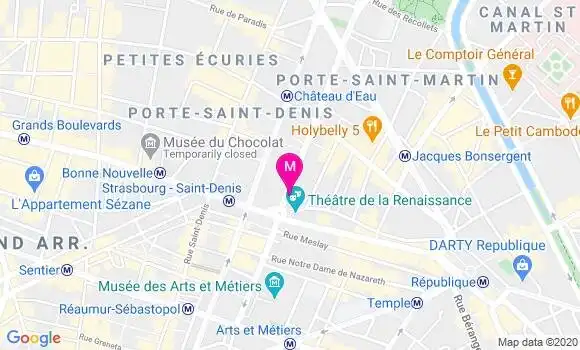 Localisation Dr Baptiste Eugene