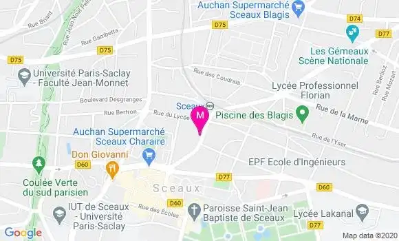Localisation Dr Marie Douniol