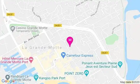 Localisation Dr Claire Foray