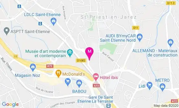 Localisation Dr Anne Lise Schwing