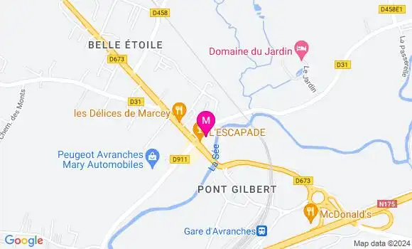 Localisation Dr Nicolas Barbet