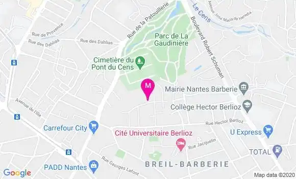 Localisation Dr Laura Sarfaty