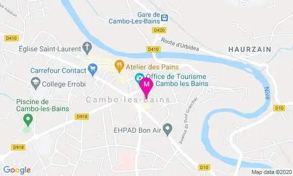 Localisation Dr Allande Pribat