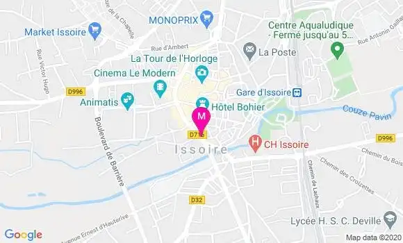 Localisation Dr Marie Olivier