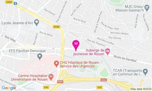 Localisation Dr Valentin Lefebvre
