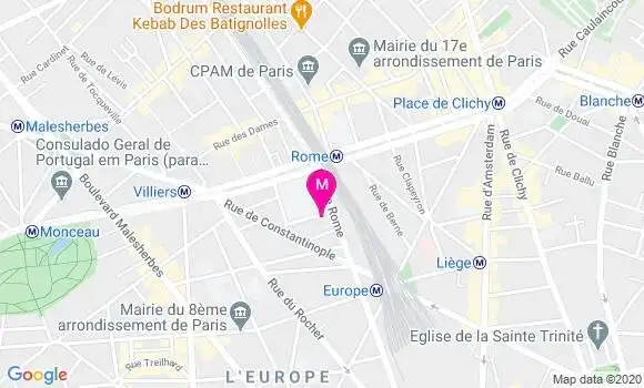 Localisation Dr Ines Cazaubiel