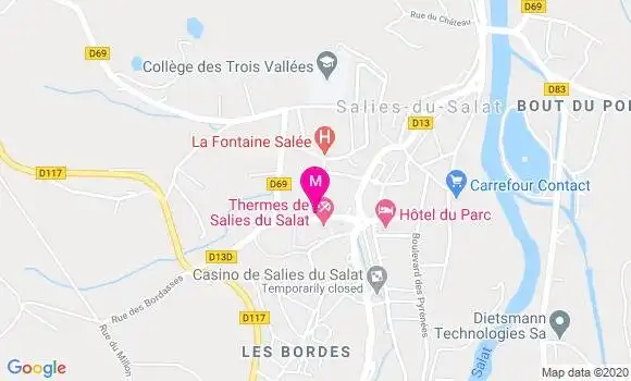 Localisation Dr Benedicte Ribot