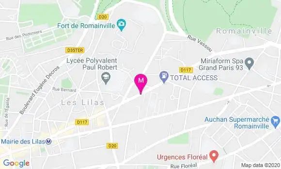 Localisation Dr Mathilde Vetterl