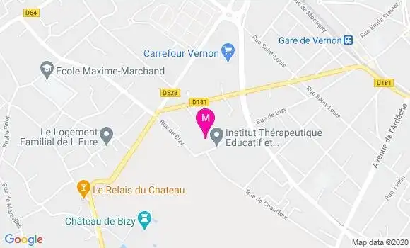 Localisation Dr Marie Ophelie Grattepanche