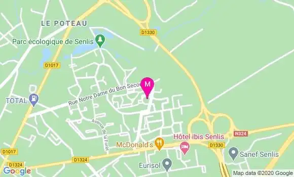 Localisation Dr Francois Nappez