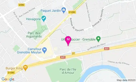 Localisation Dr Francoise Coullet