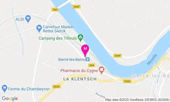 Localisation Dr Catherine Brandt Huguenin