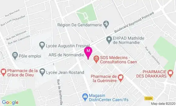 Localisation Dr Regis Seigneur