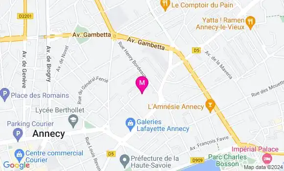 Localisation Dr Emmanuelle Perrin