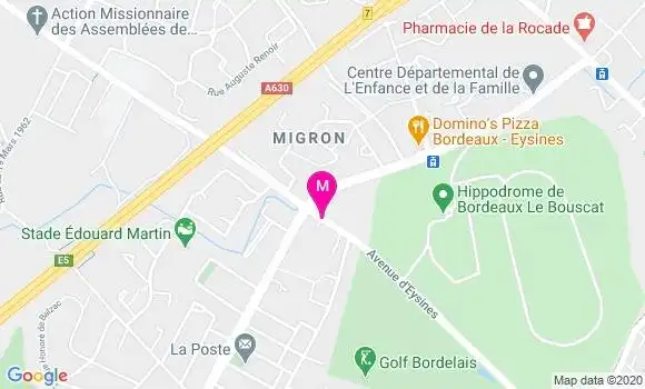 Localisation Dr Emmanuelle Chaufer