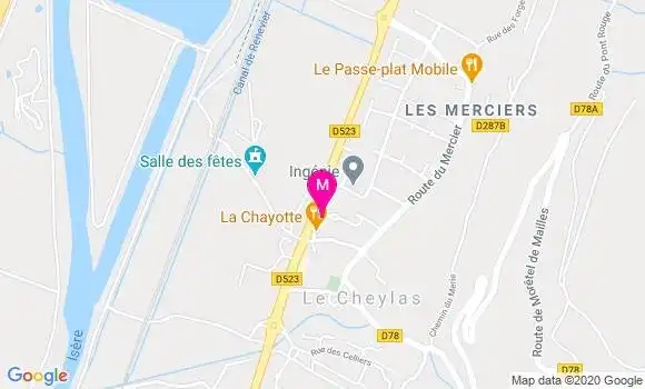 Localisation Dr Lionel Vandevenne