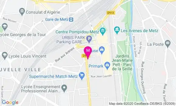 Localisation Dr Gaelle Peiffer