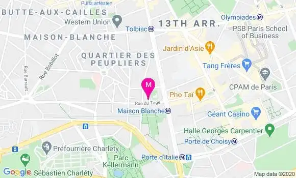 Localisation Dr Marie Maleysson