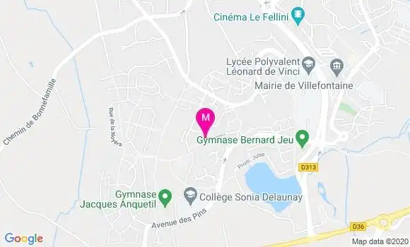 Localisation Dr Bertille Lachaise