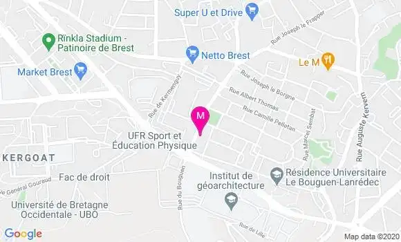 Localisation Dr Eloise Lissillour