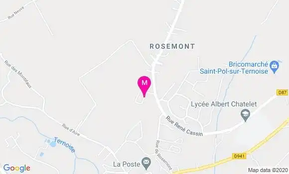 Localisation Dr Pierre Eugene Mortier