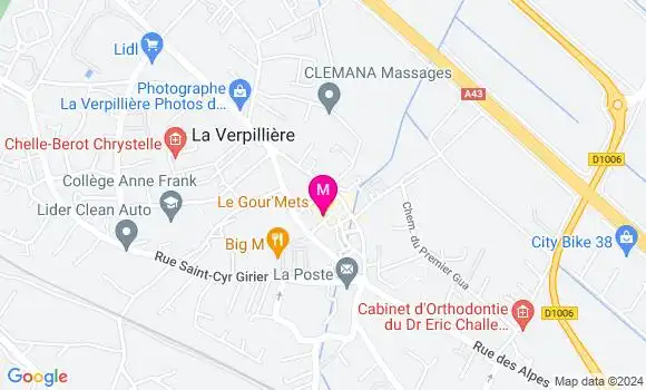 Localisation Dr Roland Boucher