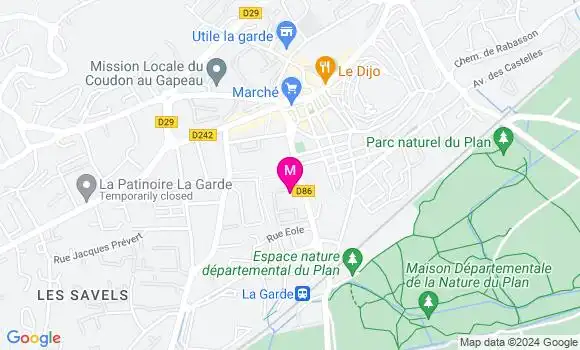 Localisation Dr Anne Céline Jullien