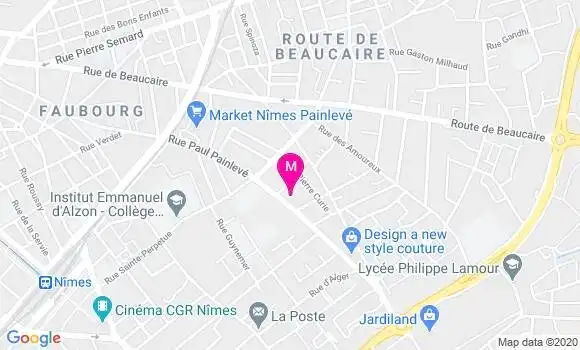Localisation Dr Helene Vitou
