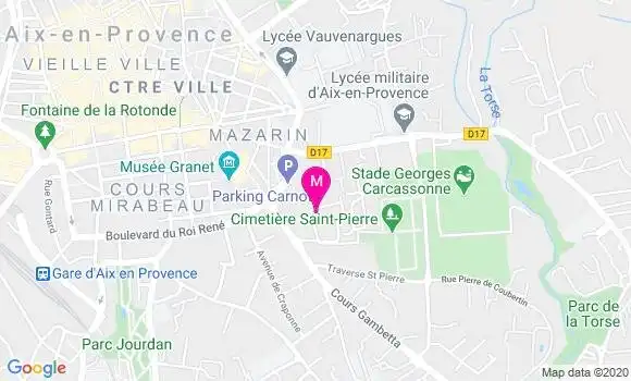 Localisation Dr Anne Combes