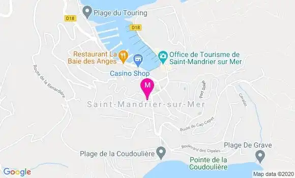 Localisation Dr Josiane Ronchard